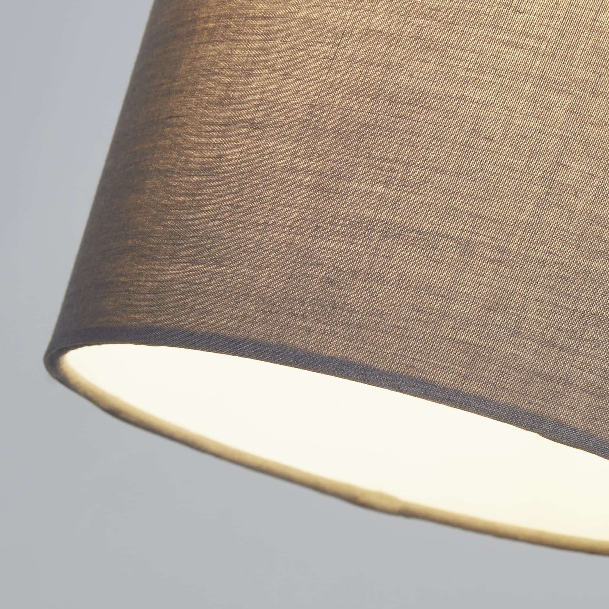 Clyde Cylinder Shade 16cm - Charcoal