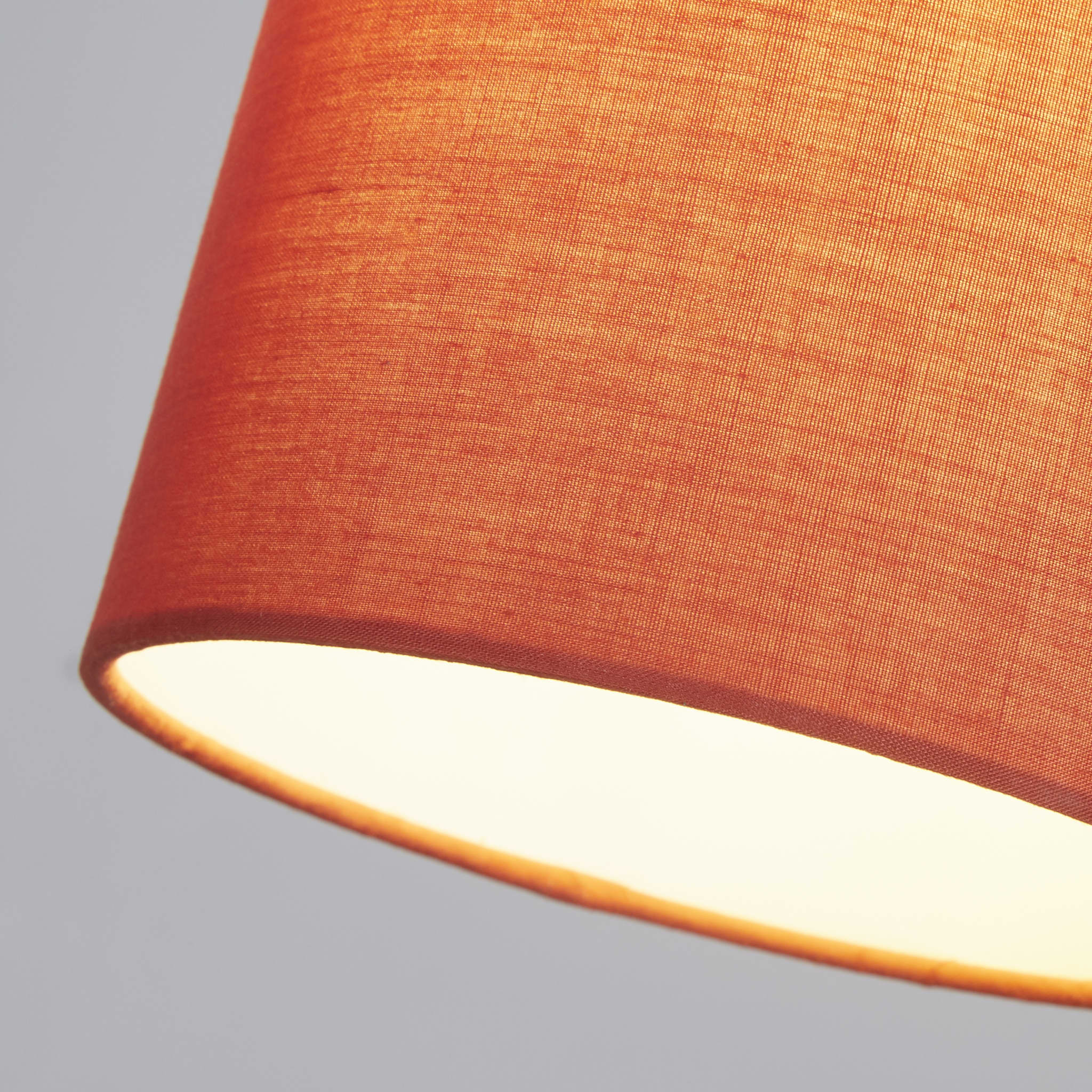 Clyde Cylinder Shade 16cm - Terracotta