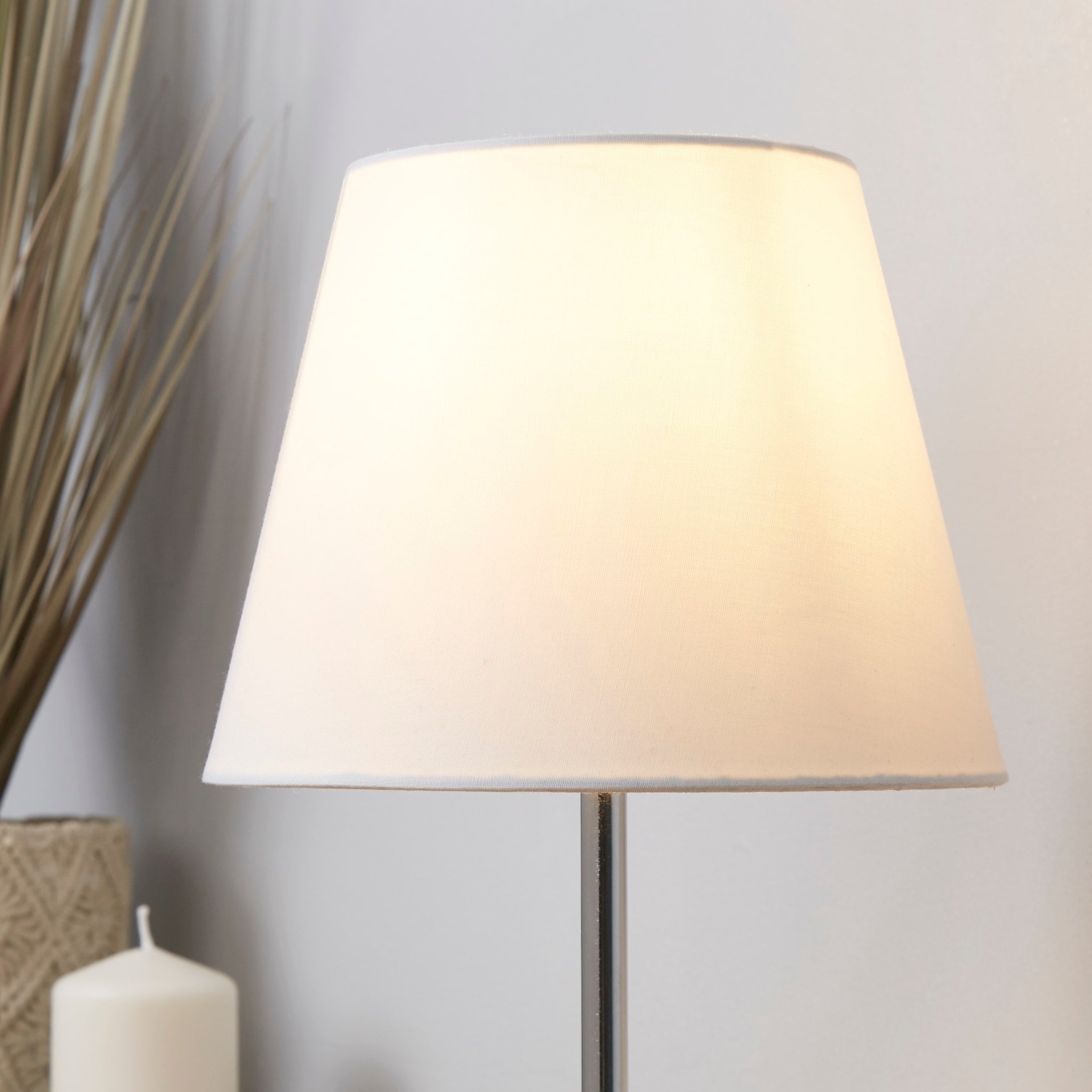 Clyde Tapered Shade 20cm - White