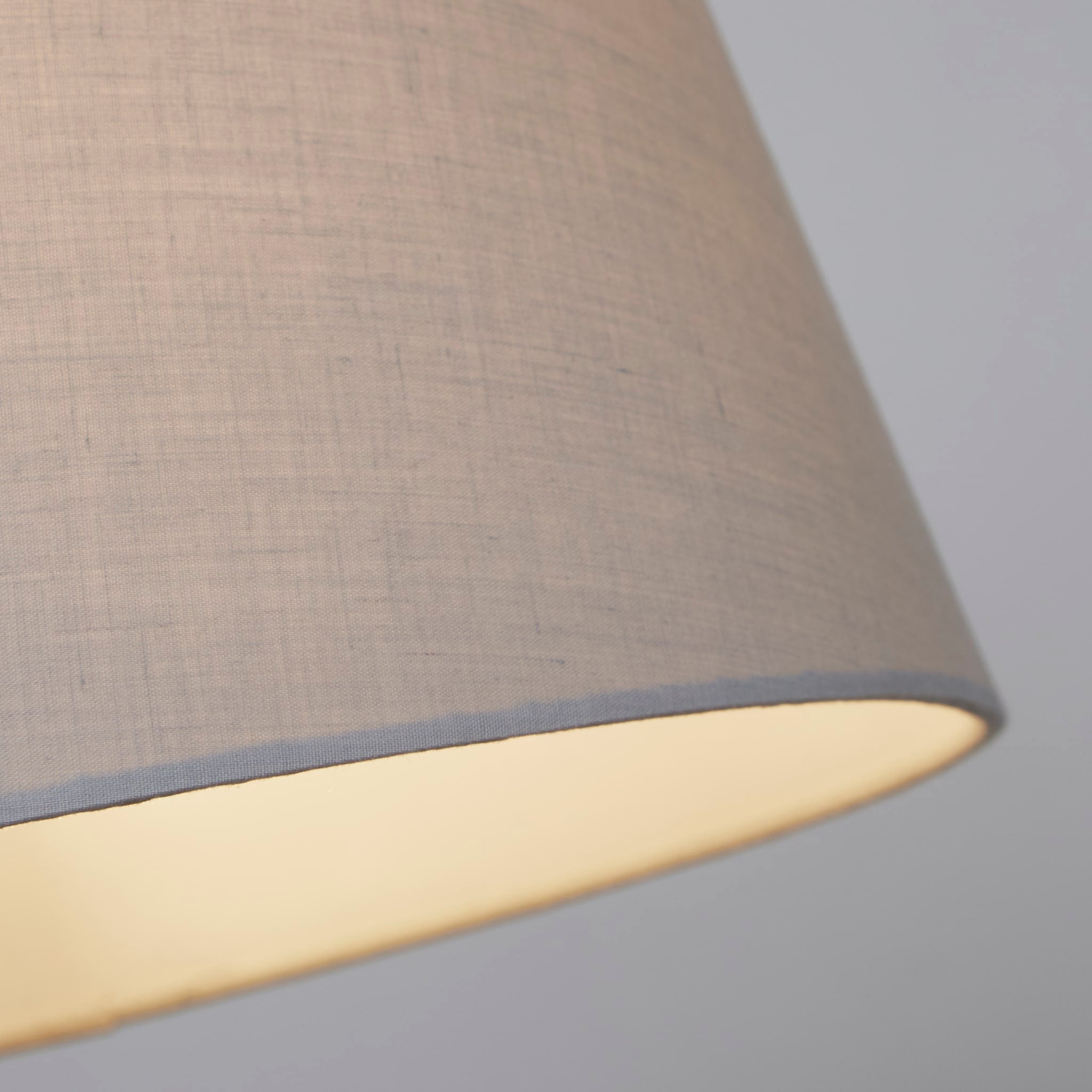 Clyde Tapered Shade 30cm - Light Grey