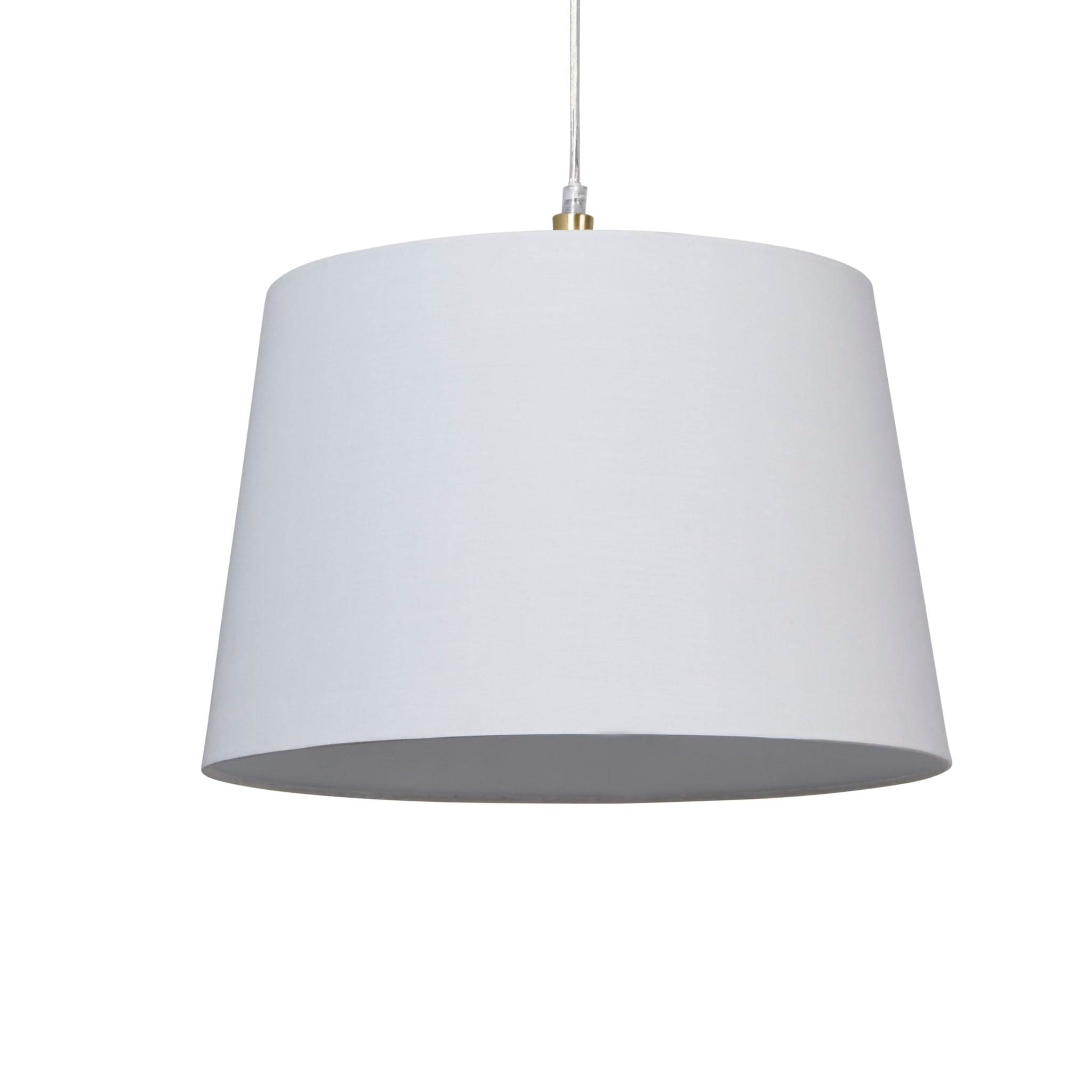 TC TAPERED SHADE 40CM WHITE