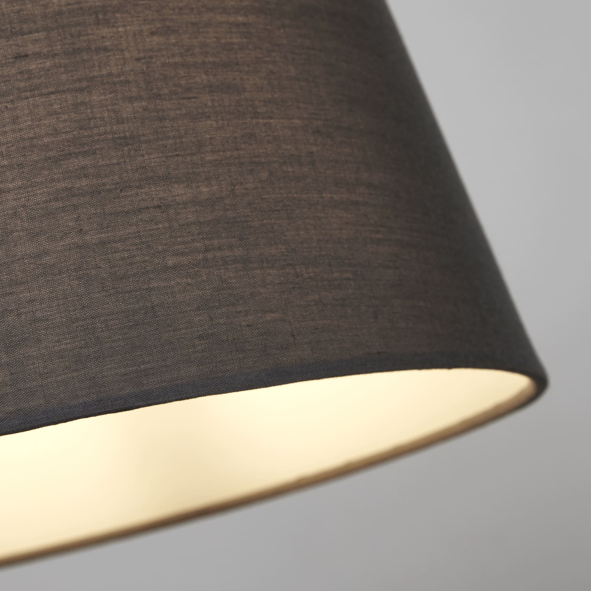 Clyde Tapered Shade 30cm - Charcoal