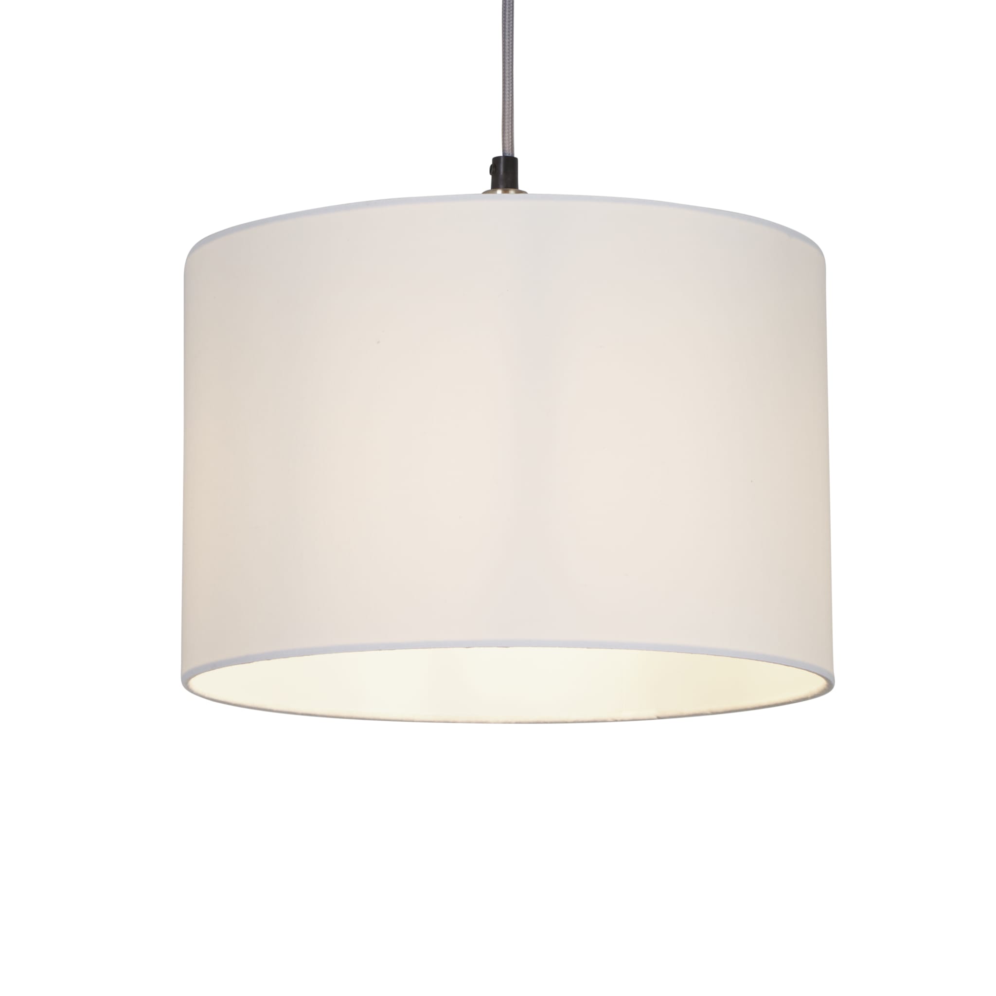 Clyde Drum Shade 30cm - White