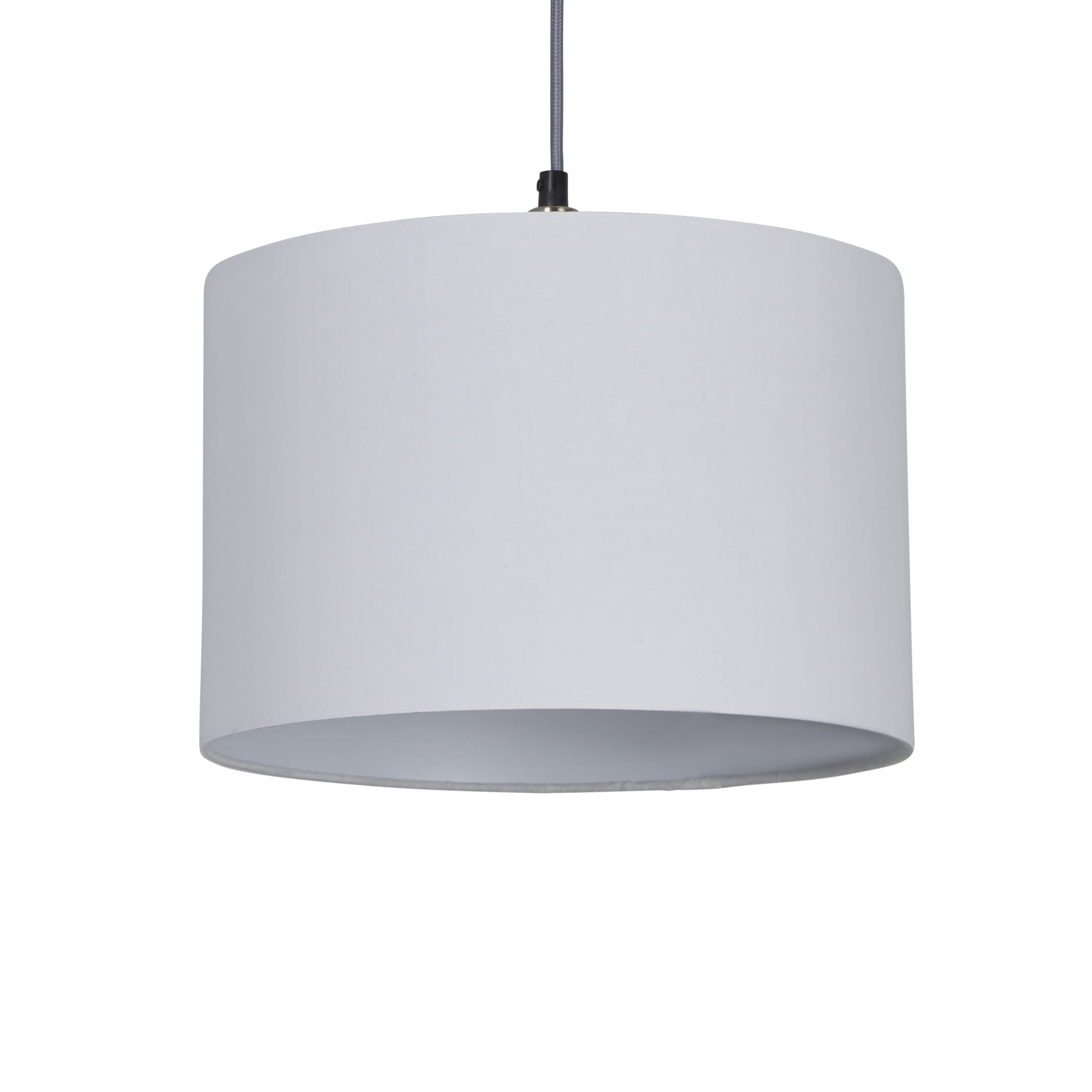 Clyde Drum Shade 30cm - White