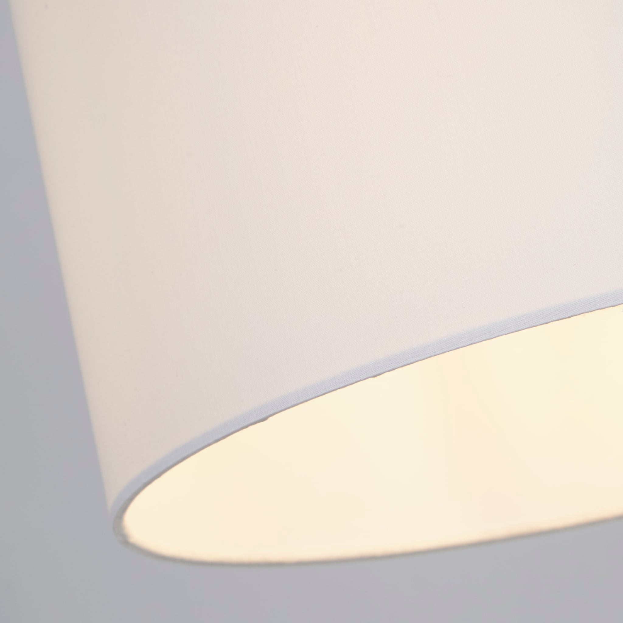 Clyde Drum Shade 30cm - White