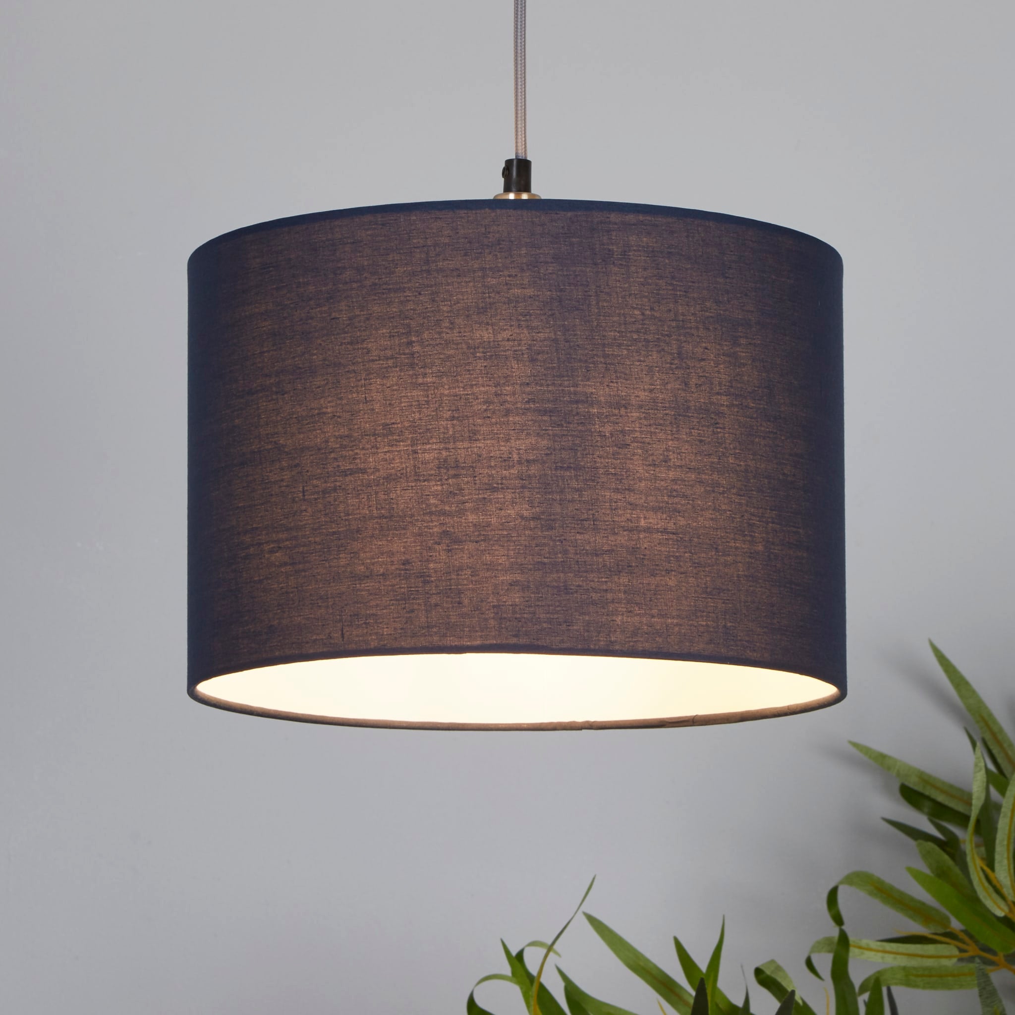 Clyde Drum Shade 30cm - Navy