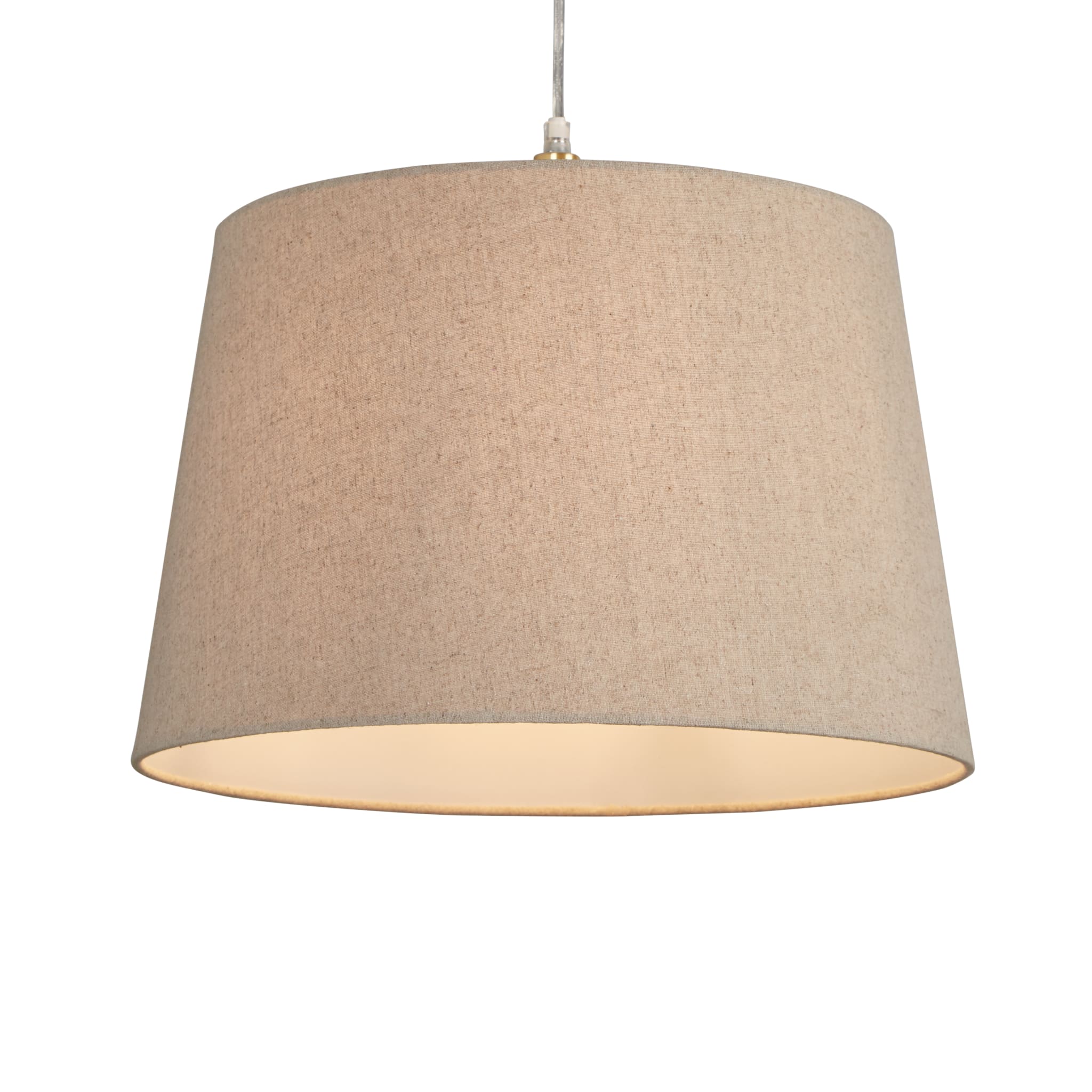 LINEN TAPERED SHADE 40CM NATURAL