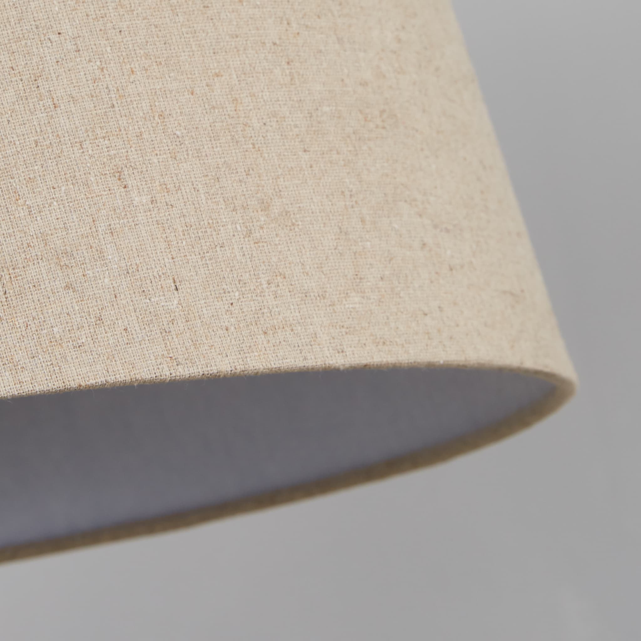 LINEN TAPERED SHADE 40CM NATURAL