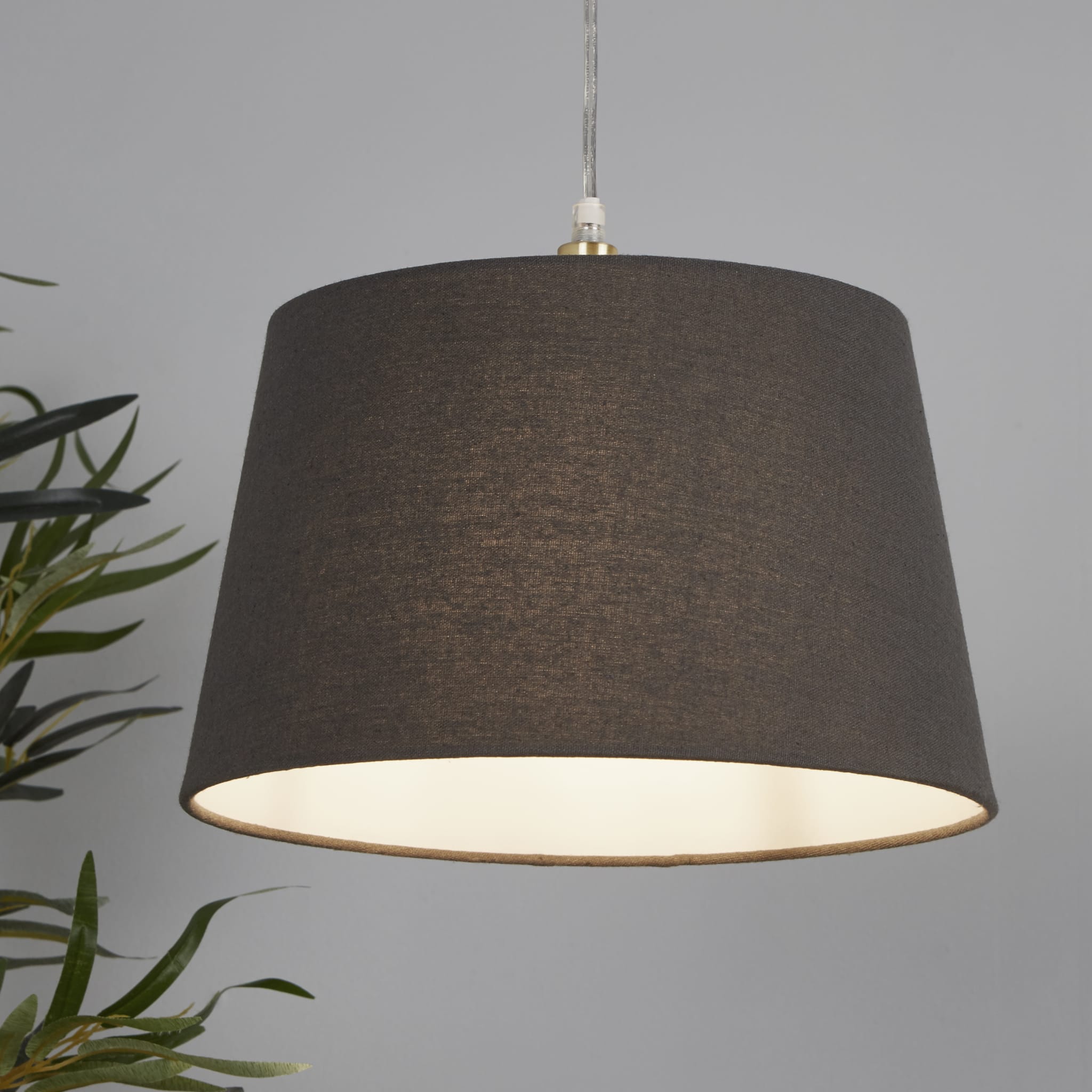 Finn Tapered Shade 30Cm Charcoal