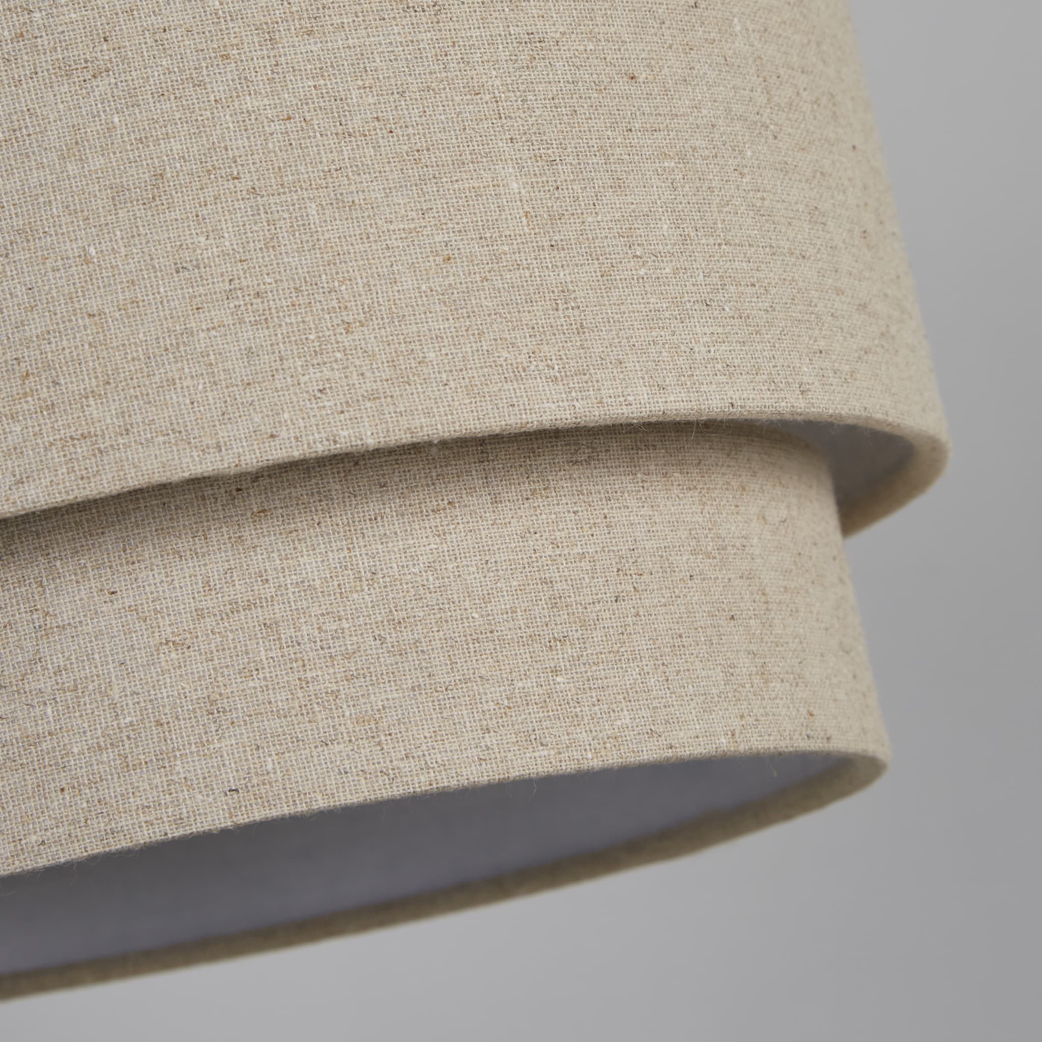 Finn Tiered Shade 25Cm Natural