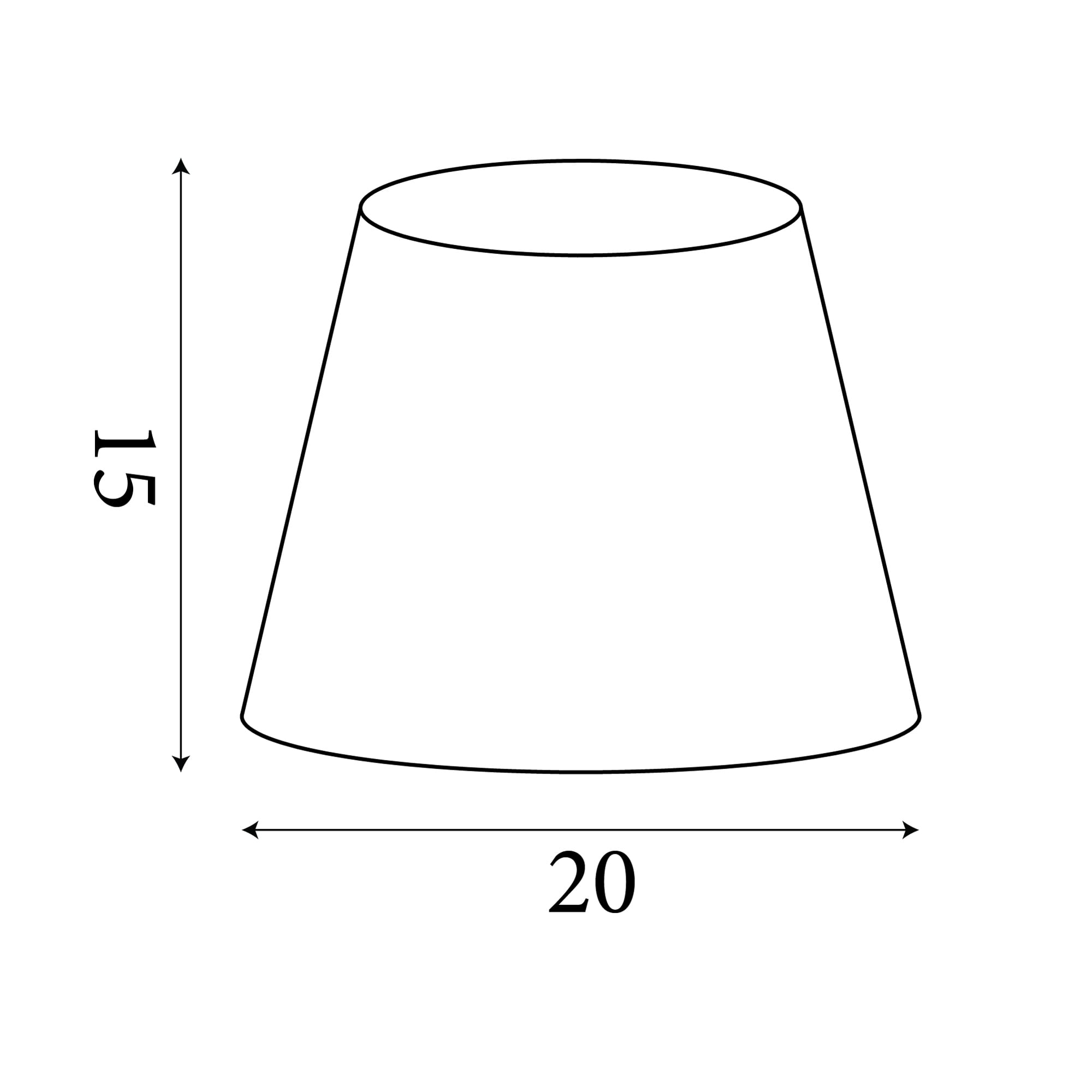 Velvet Drum Shade 20Cm Navy