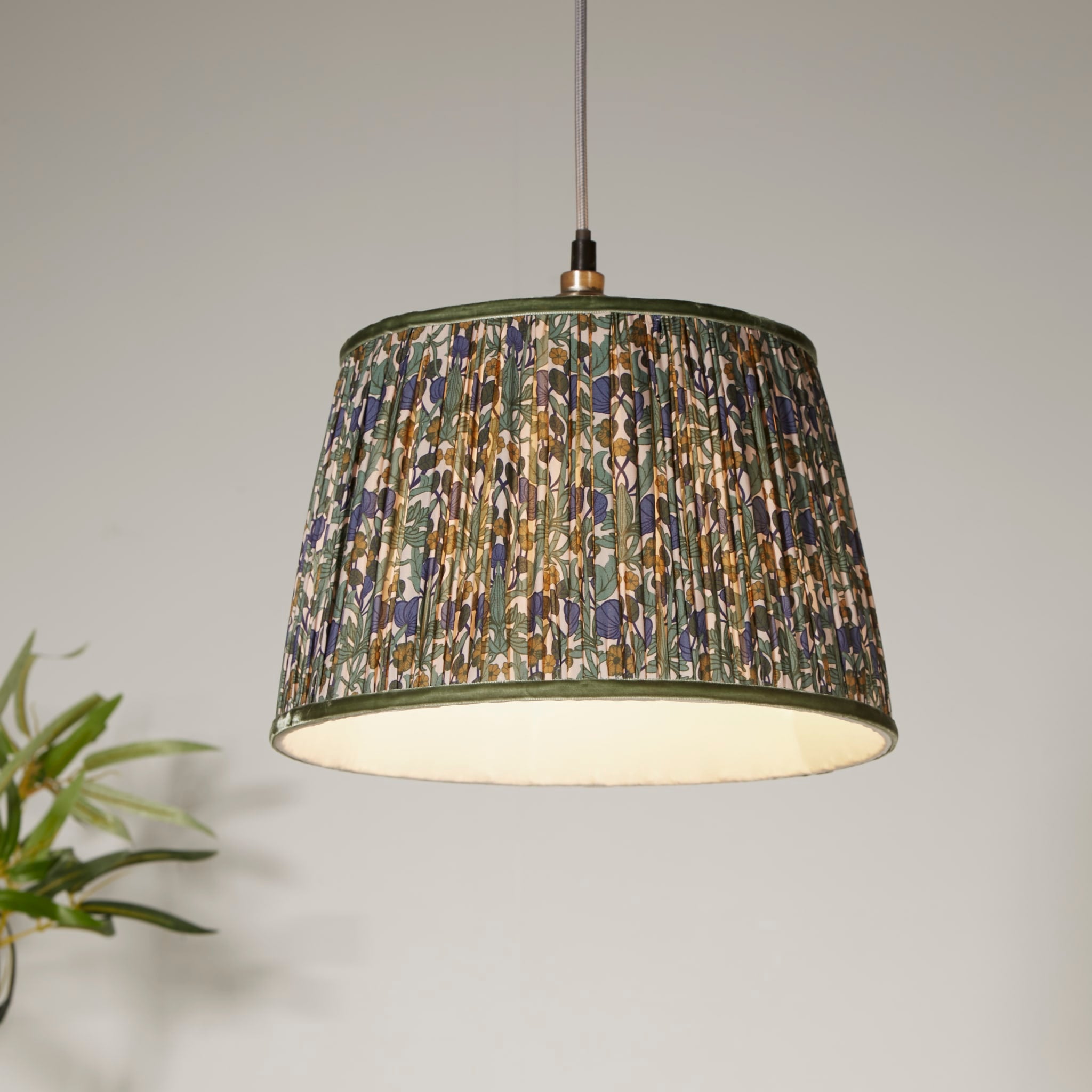 Vintage Print Shade Ochreÿ 30cm