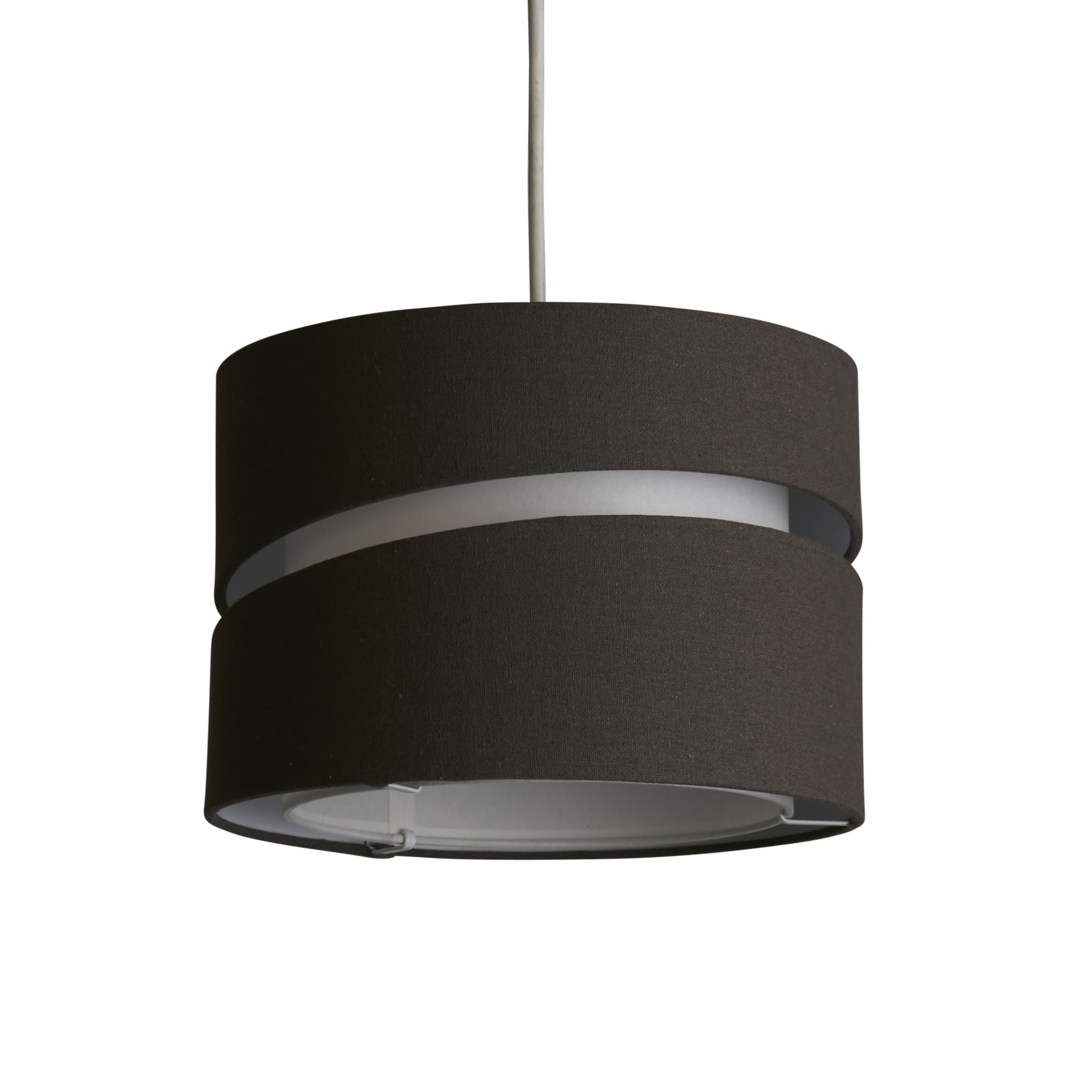 Finn Two Tier Shade 28Cm Grey