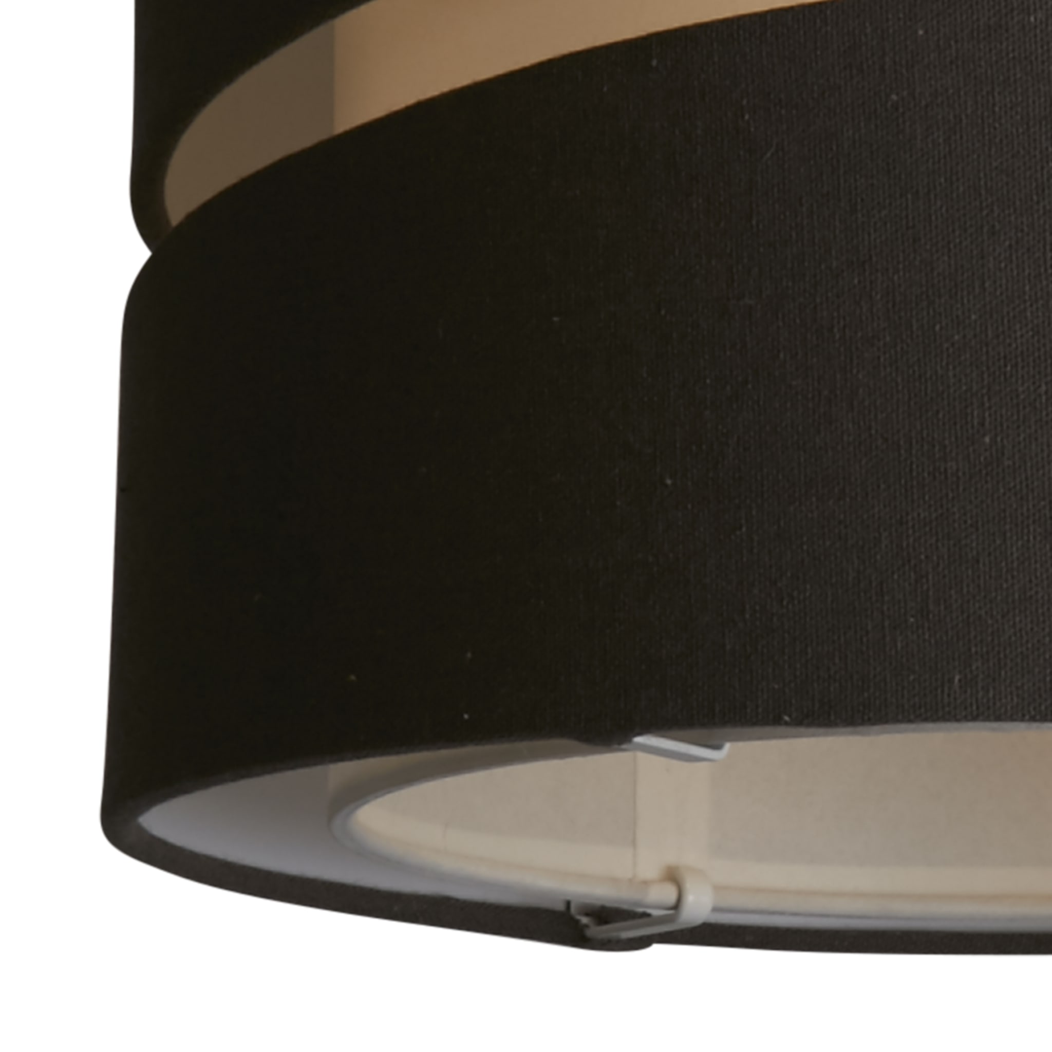 Finn Two Tier Shade 28Cm Grey