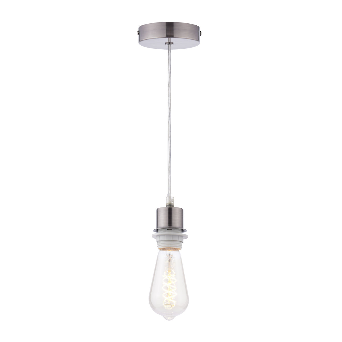 ACCESSORIES 1LT ANT CHR E27 SUSPENSION WITH CLEAR