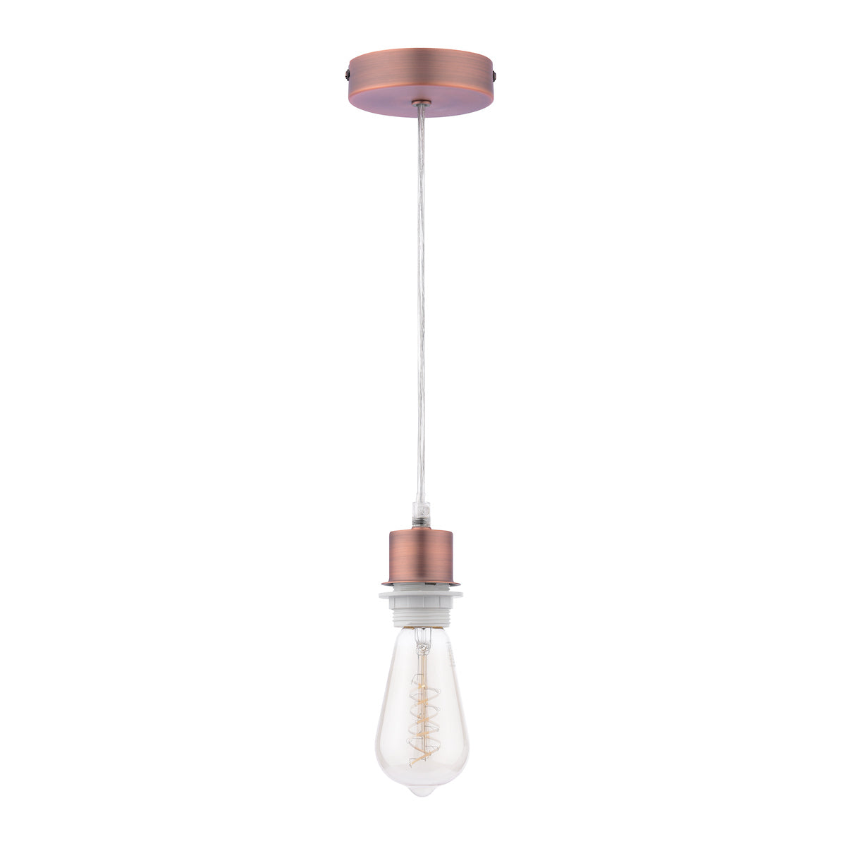 ACCESSORIES 1LT AGED COPPER E27 SUSPENSION WITH CL