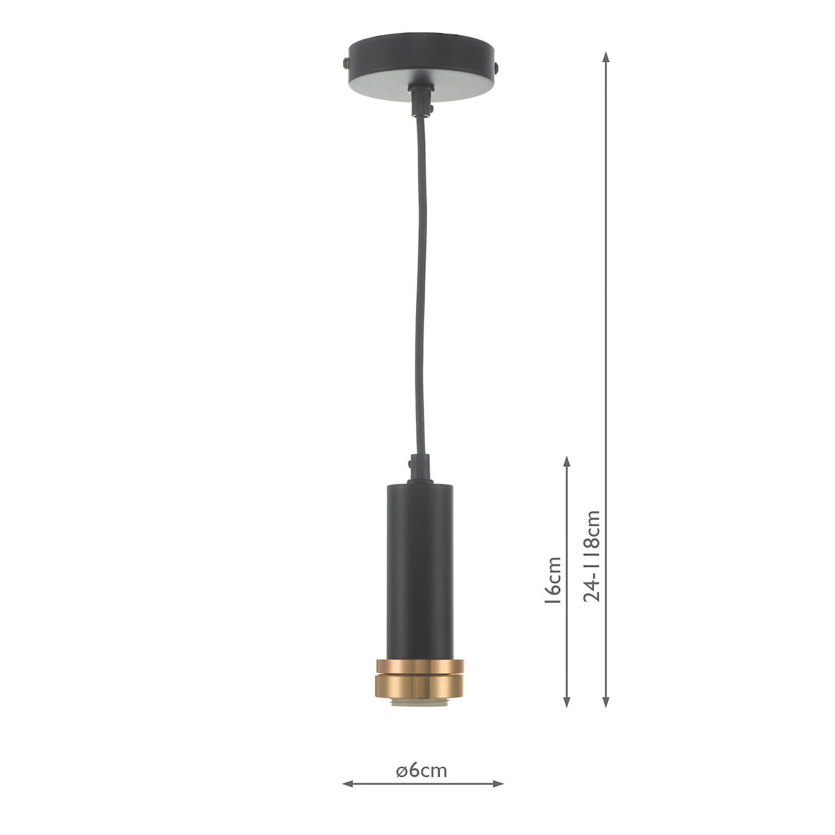 ACCESSORIES 1LT SUSPENSION MATT BLACK AND BRONZE