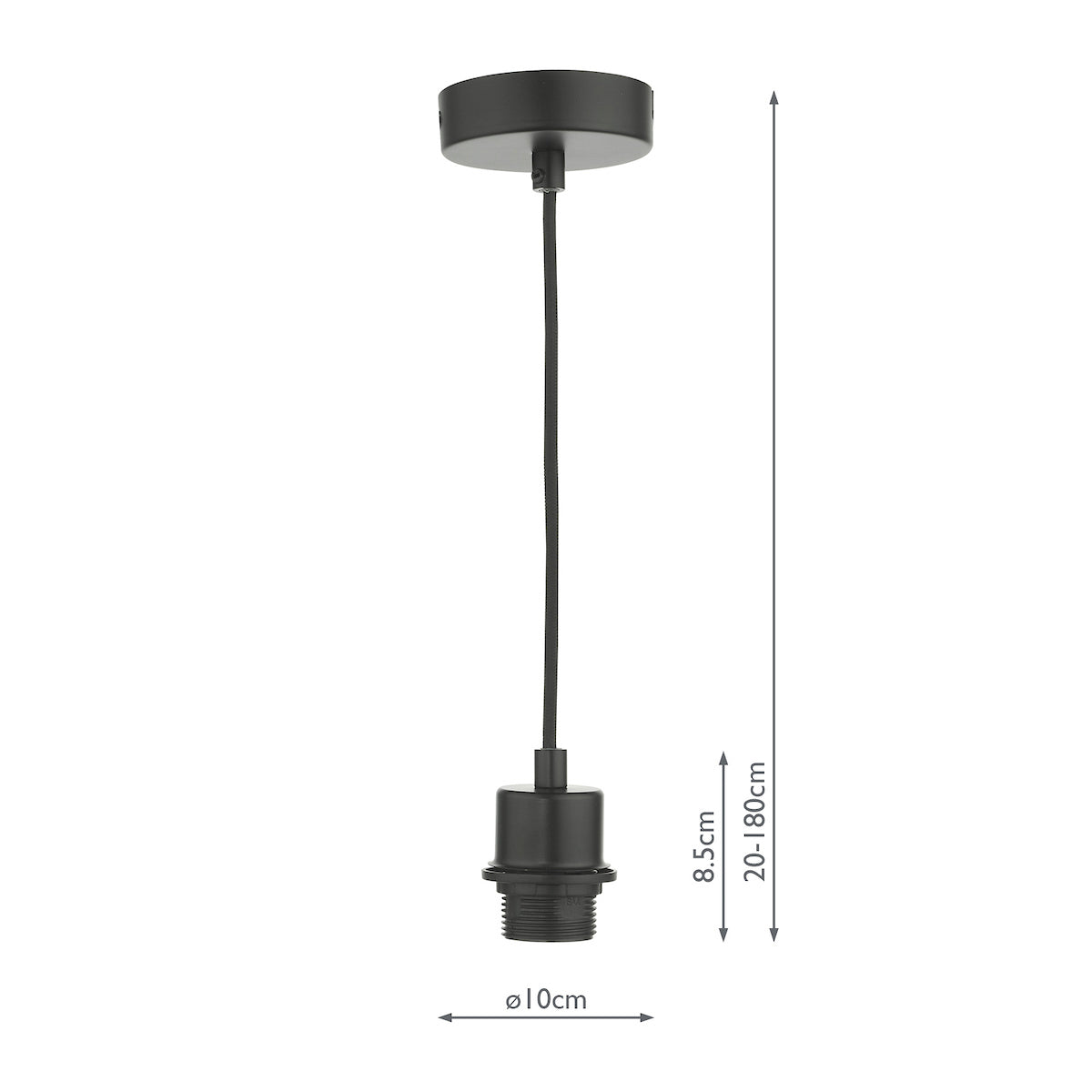 ACCESSORIES 1LT BLACK E27 SUSPENSION CW BLACK BRAI