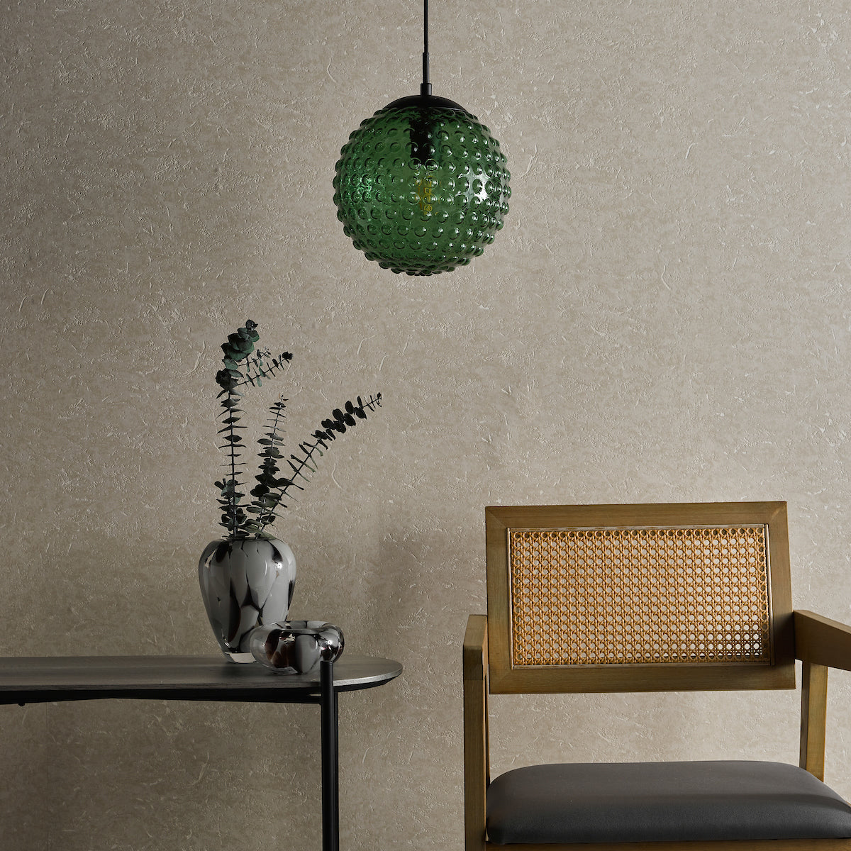 ACCESSORIES 1LT PENDANT SUSPENSION MATT BLACK