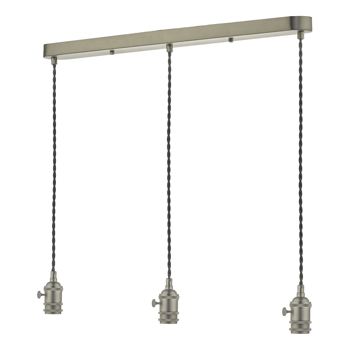 ACCESSORIES 3LT BAR SUSPENSION ANT CHR WITH GREY C