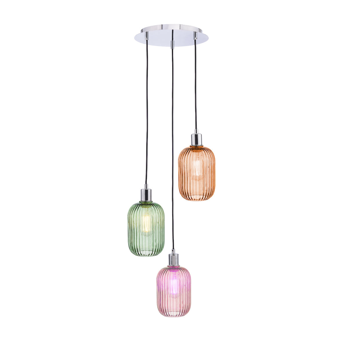 ACCESSORIES 3LT CLUSTER SUSPENSION POL CHR