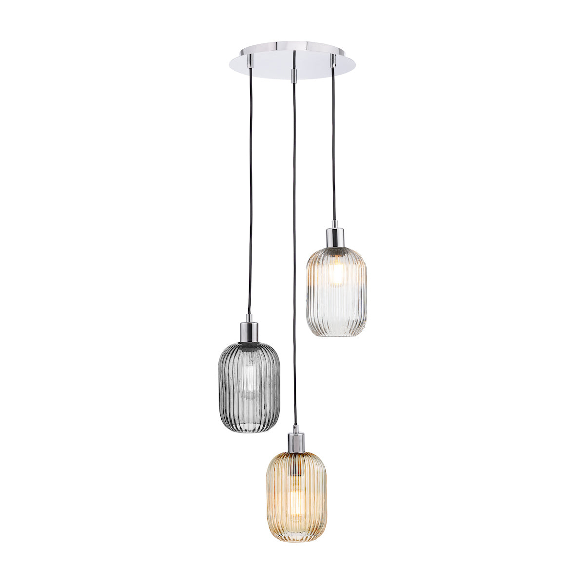 ACCESSORIES 3LT CLUSTER SUSPENSION POL CHR
