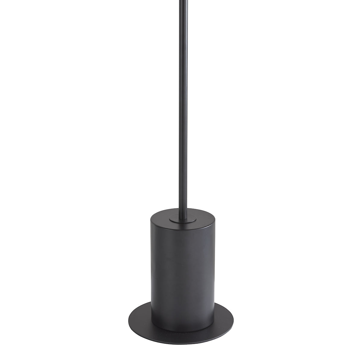 SPIRAL 6LT FLOOR LAMP BLACK FRAME ONLY
