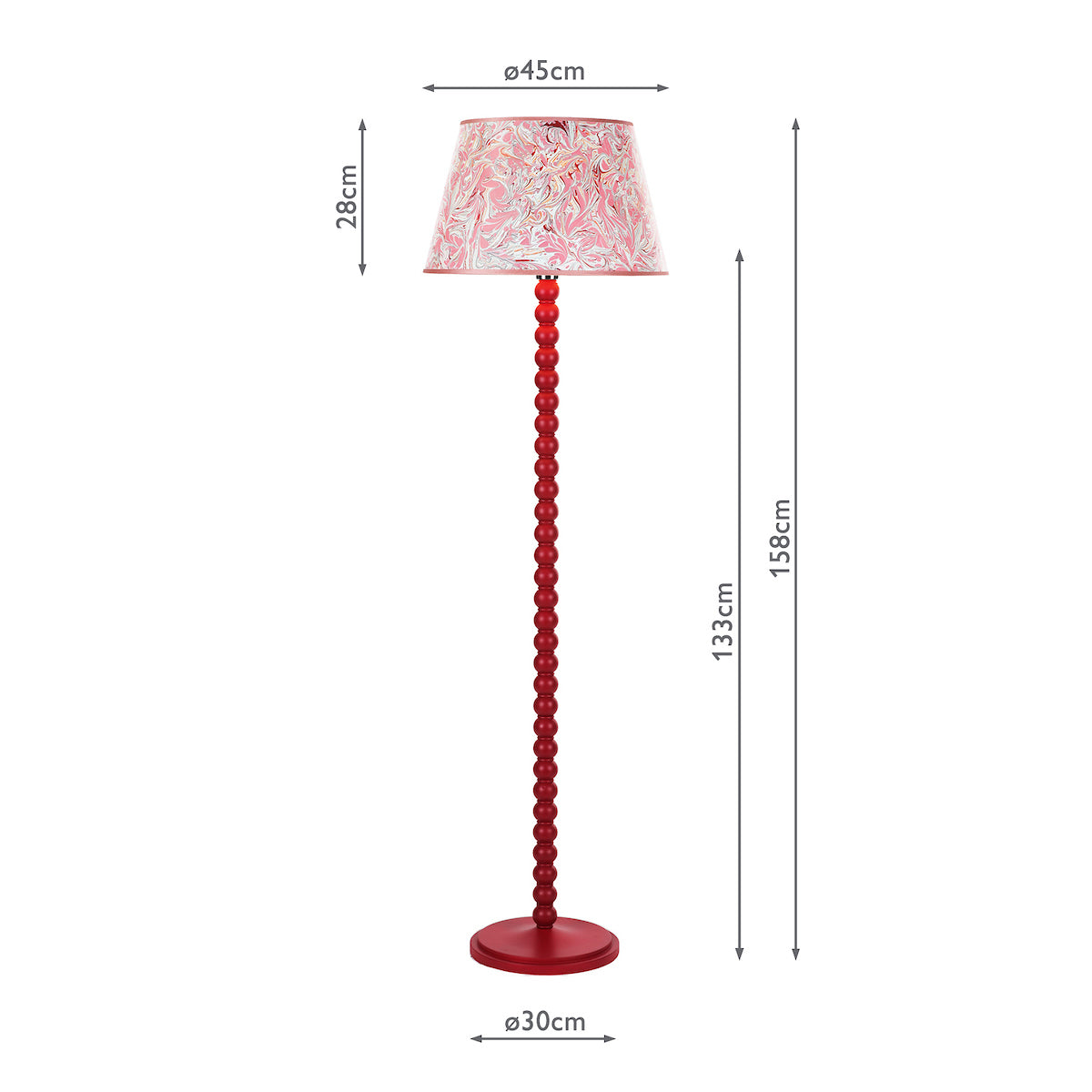 SPOOL FL RED BASE ONLY