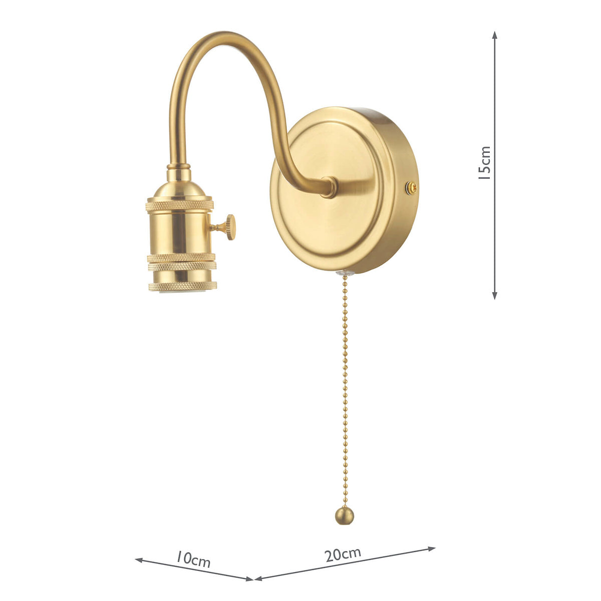 ACCESSORIES 1LT W/LT BRASS BRACKET ONLY