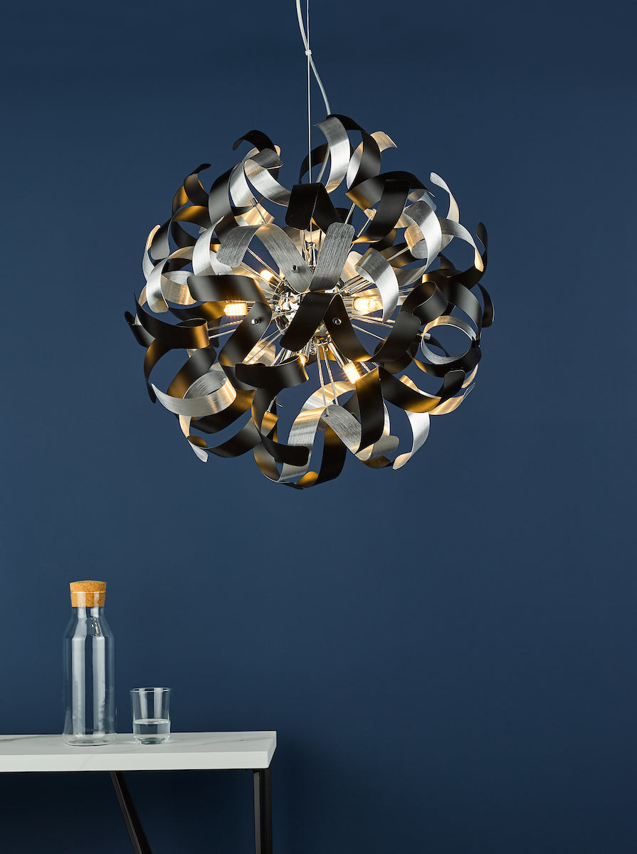 SWASH 9LT PENDANT POL CHR SUSPENSION ONLY