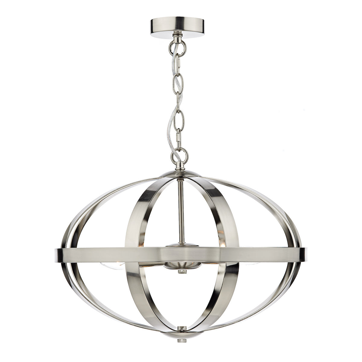 SYMBOL 3LT PENDANT SAT CHR