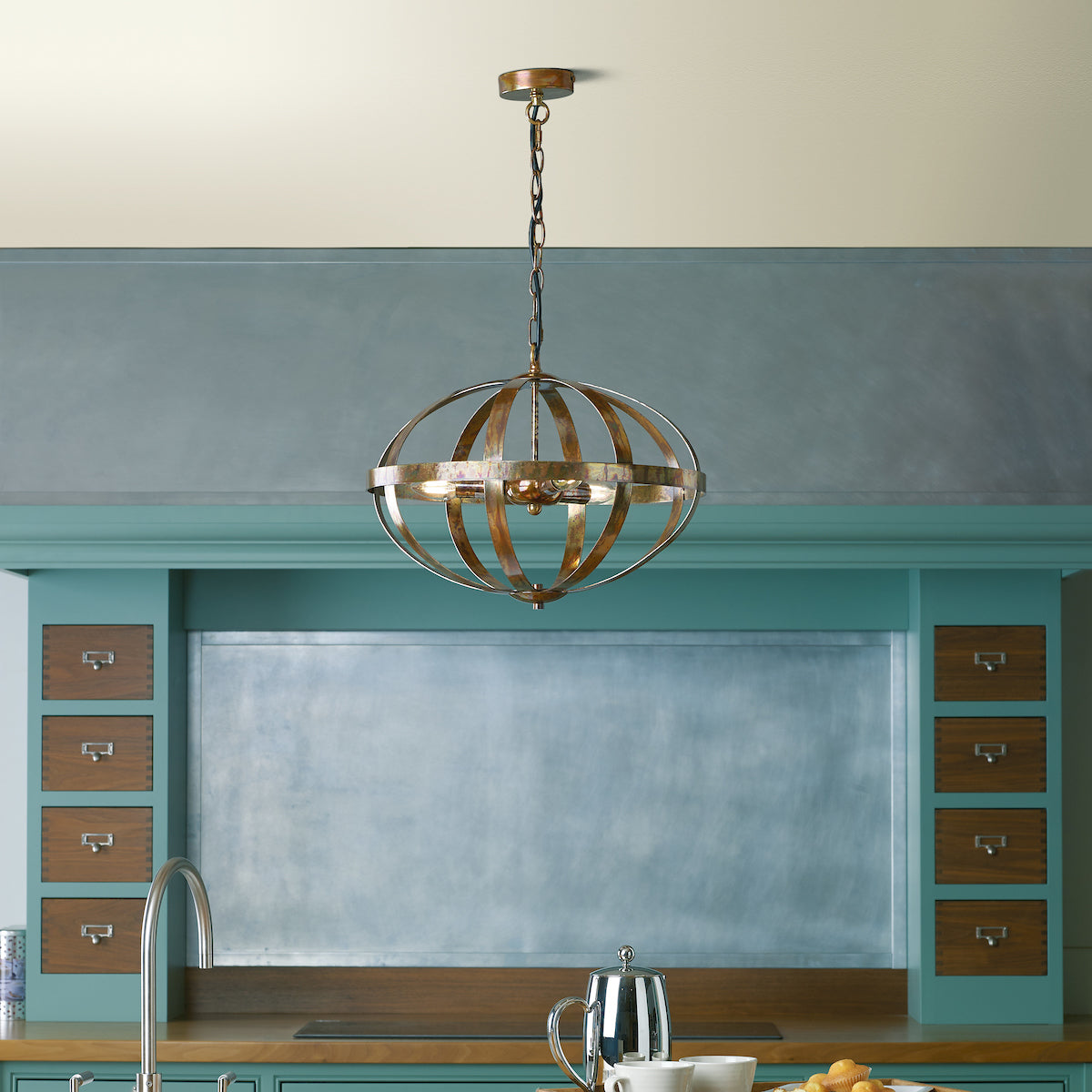 SYMBOL 3LT PENDANT PETROL COPPER