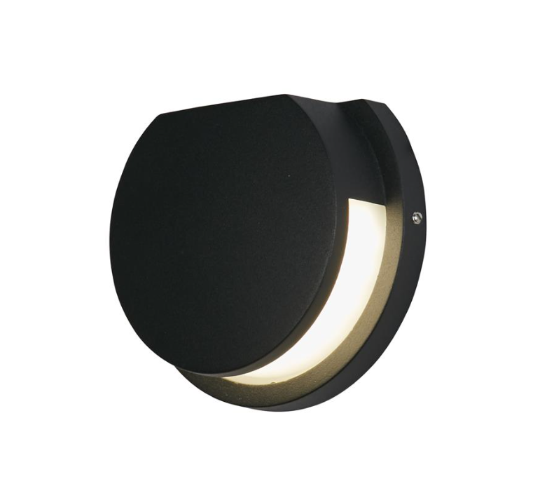 Chiswick LED Outdoor Wall Light, Black