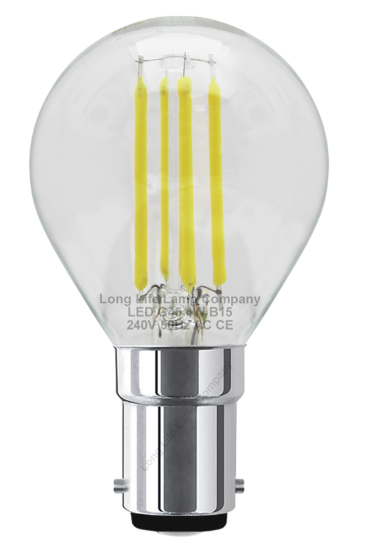 5W B15/SBC Golfball Lamp, 2700K