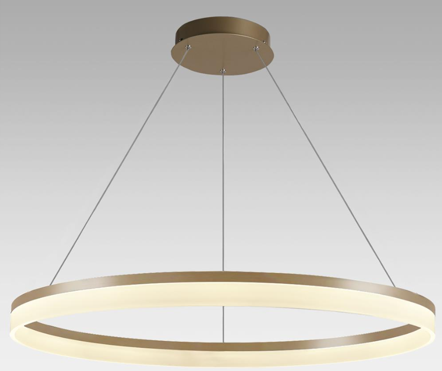Ara 100 Pendant, 3000k-4000k switchable, TRIAC, Gold