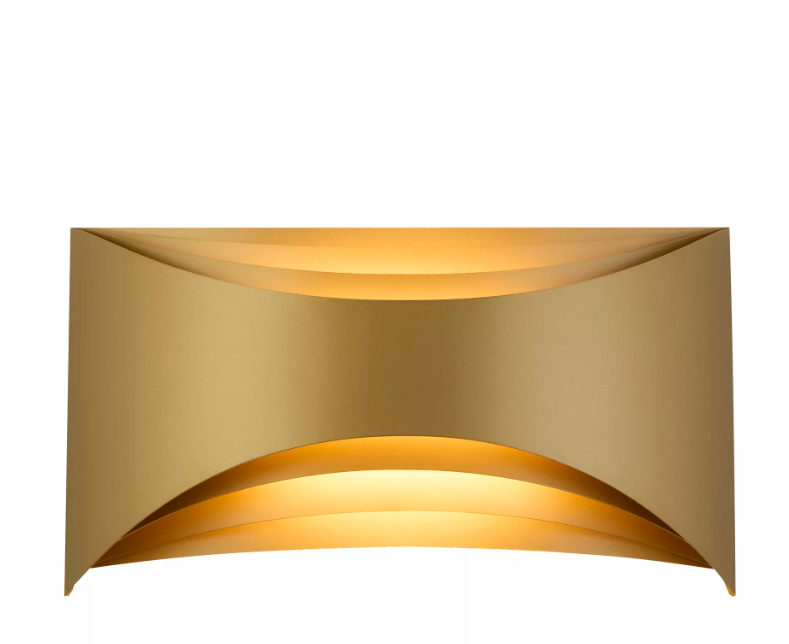 Leon LED Wall Light, Gold