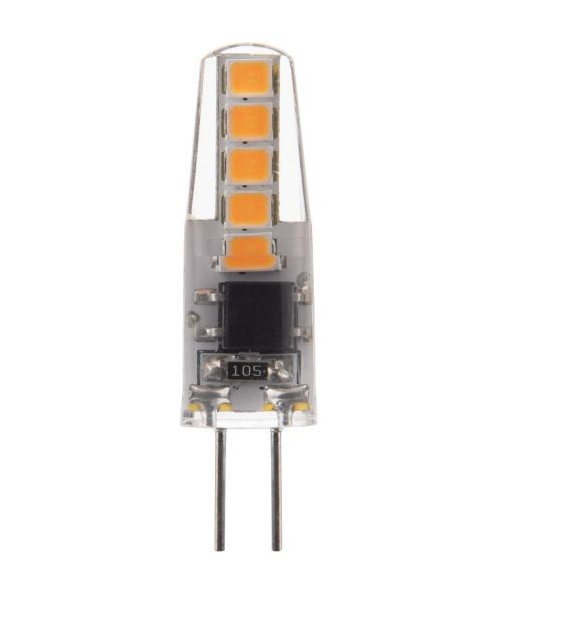 G4 LED LAMP 2W 200LM 3000K CLEAR