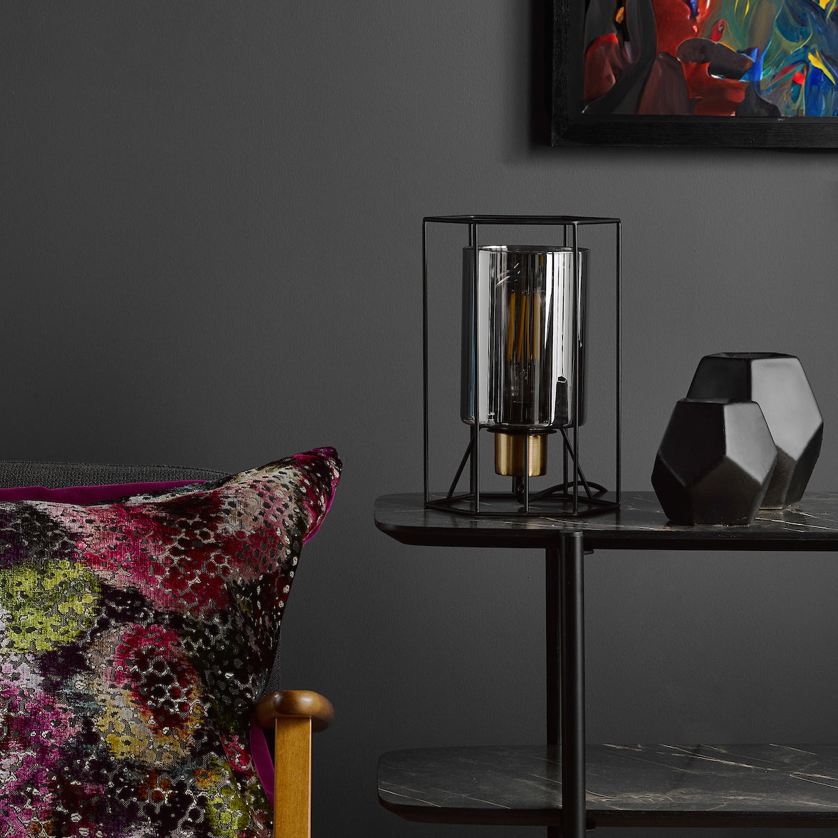 TATUM TL BLACK WITH SMOKED GLASS