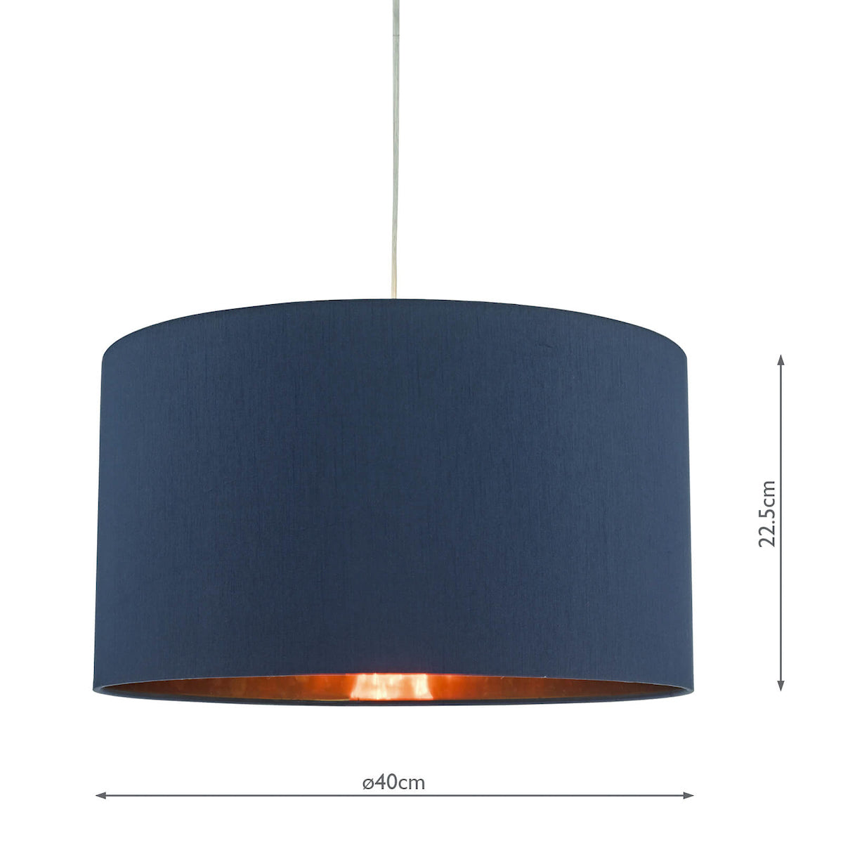 TIMON EASY FIT NAVY BLUE AND COPPER