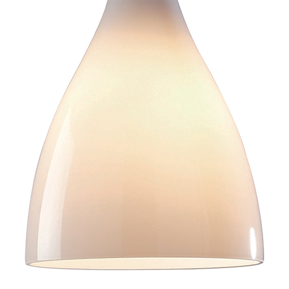 TONE WHITE GLASS PENDANT