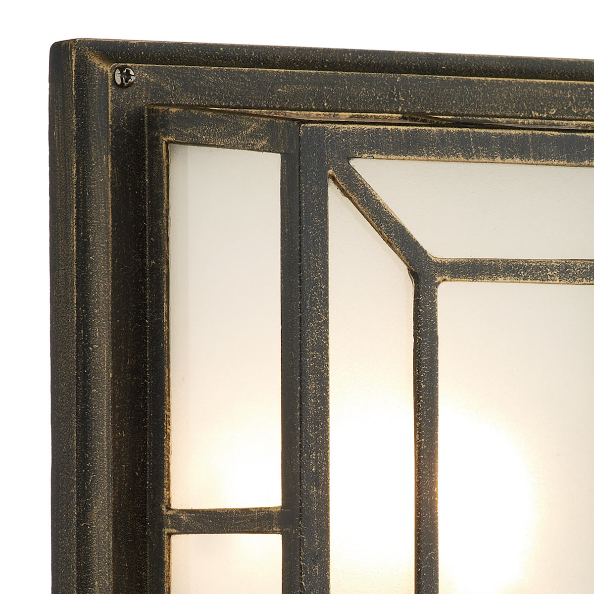 TRENT WALL BRACKET BLACK GOLD IP44