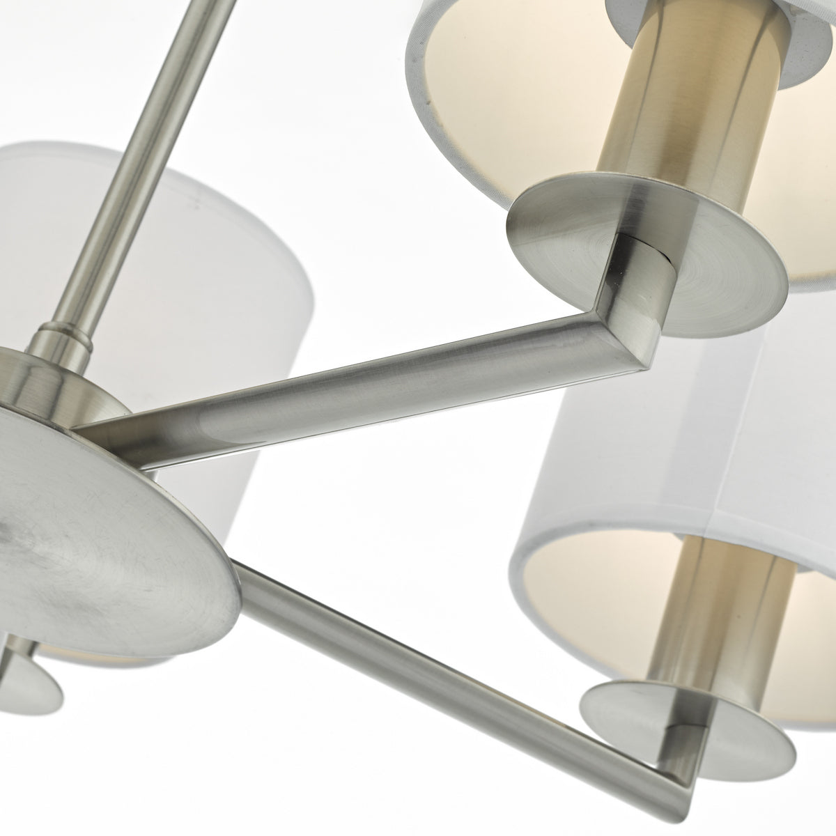 TYLER 5LT HEIGHT ADJUSTABLE PENDANT SAT NICKEL WIT