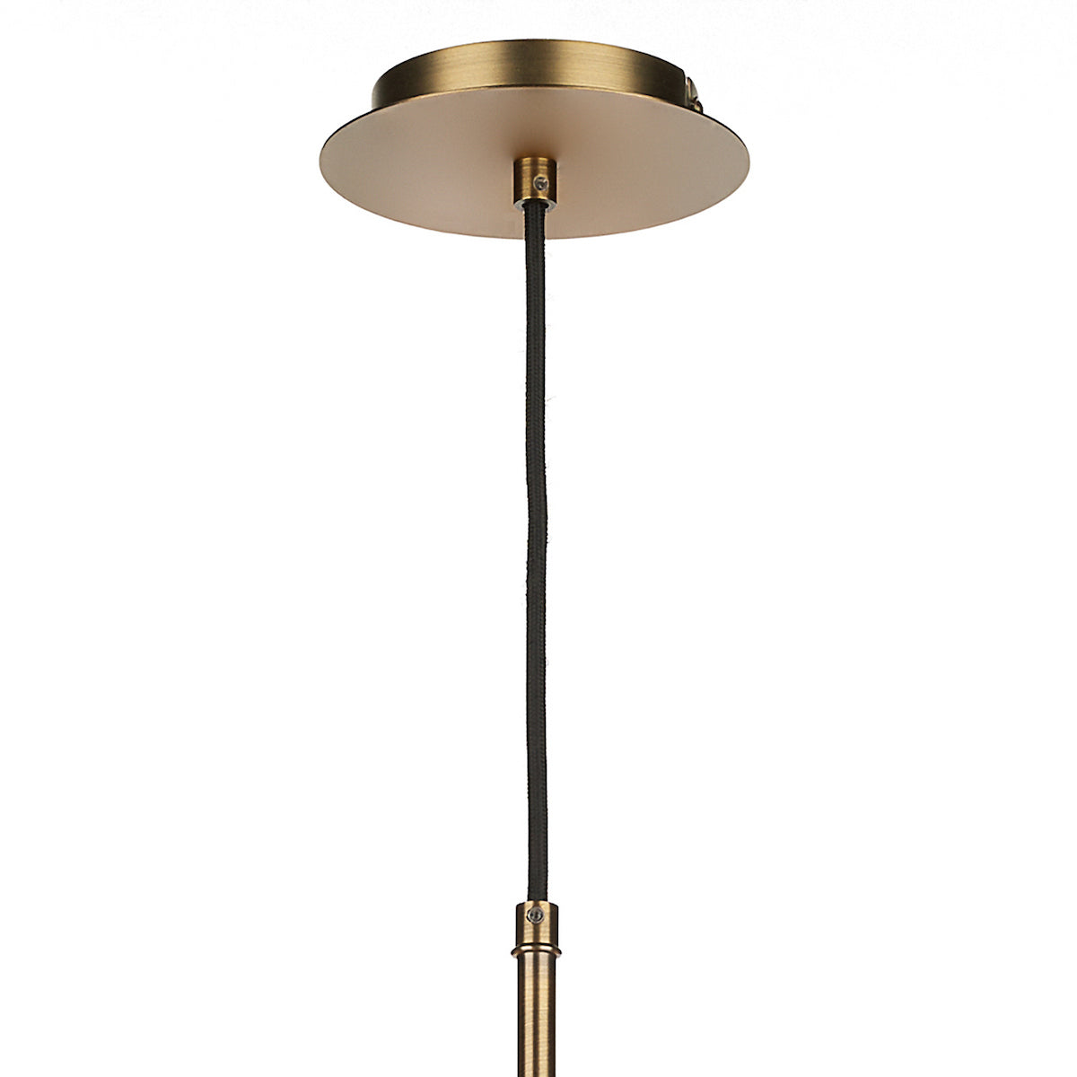 TYLER 8LT HEIGHT ADJUSTABLE DUAL MOUNT PENDANT BRO