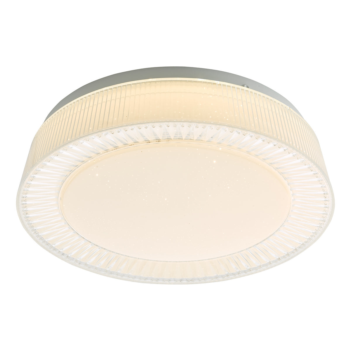 UDELL FLUSH CLEAR ACRYLIC 28CM LED