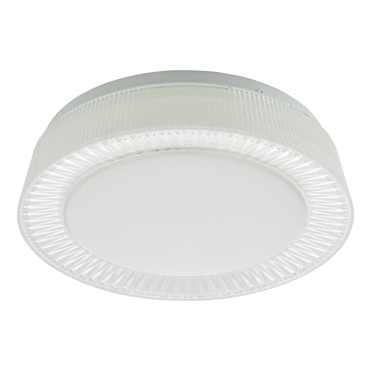 UDELL FLUSH CLEAR ACRYLIC 28CM LED