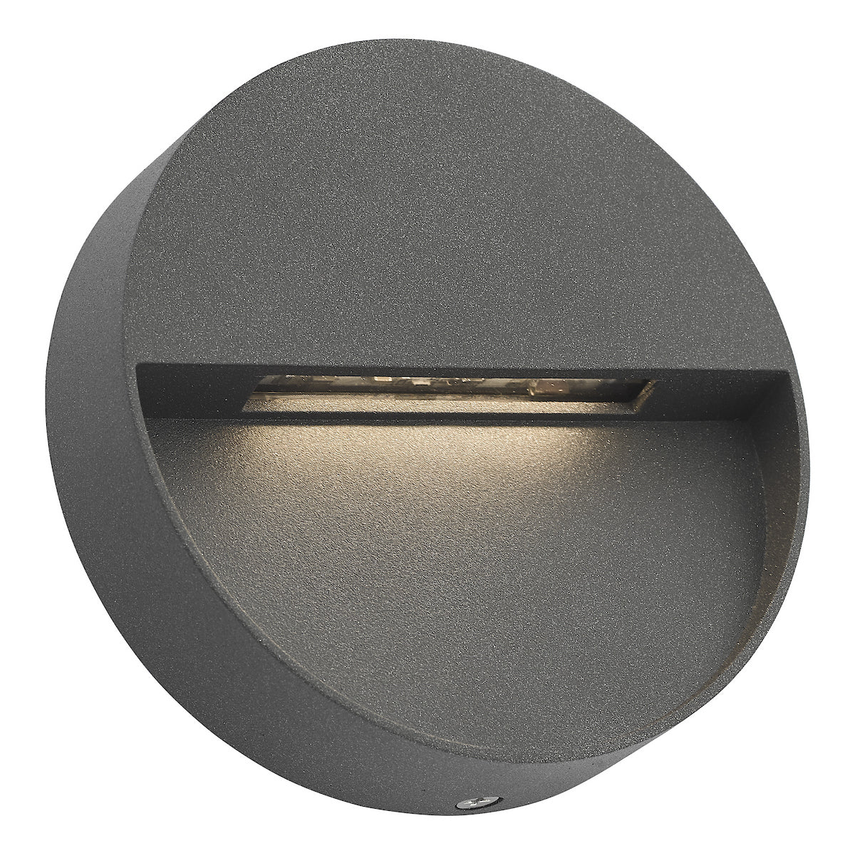 UGO 1LT W/LT ROUND EYELID ANTHRACITE IP65 LED