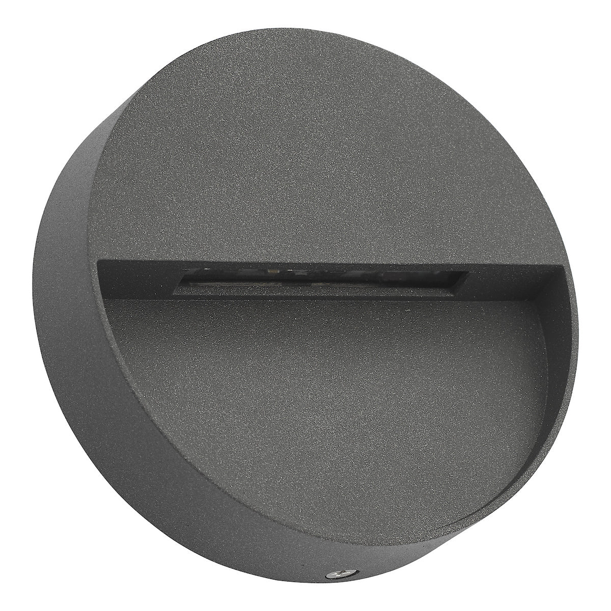 UGO 1LT W/LT ROUND EYELID ANTHRACITE IP65 LED