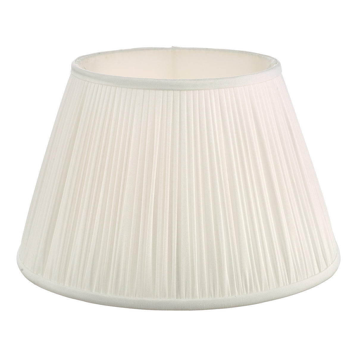ULYANA PLEATED SHADE 35CM IVORY