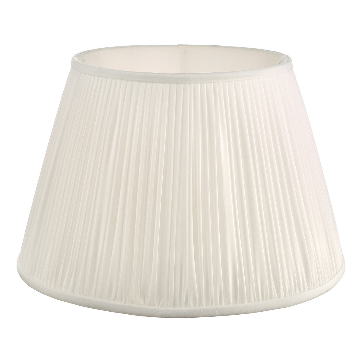 ULYANA PLEATED SHADE 40CM IVORY