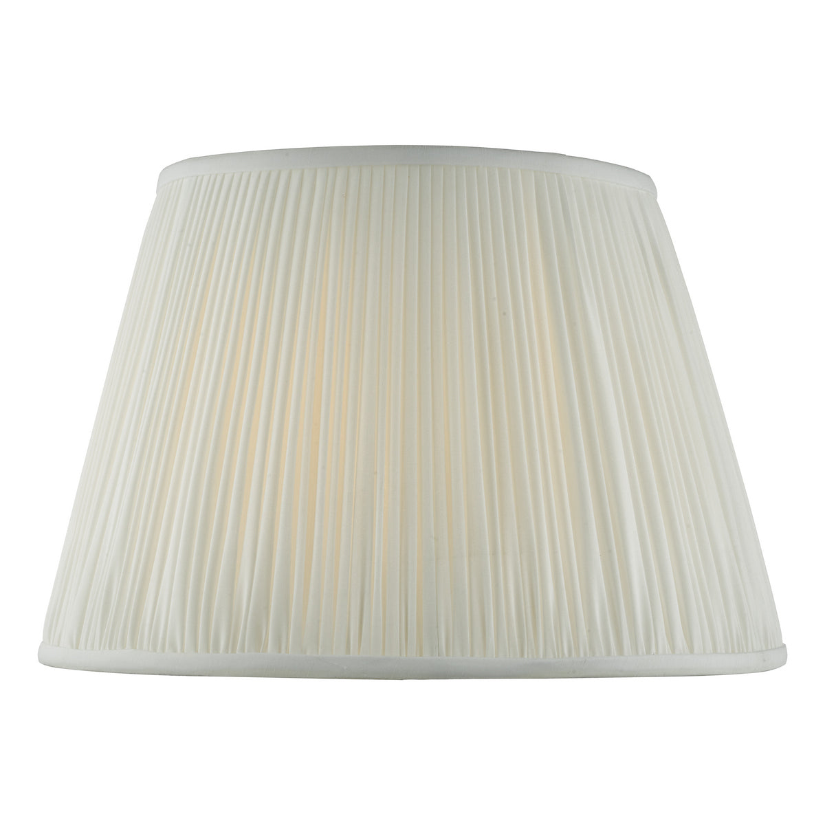 ULYANA PLEATED SHADE 40CM IVORY